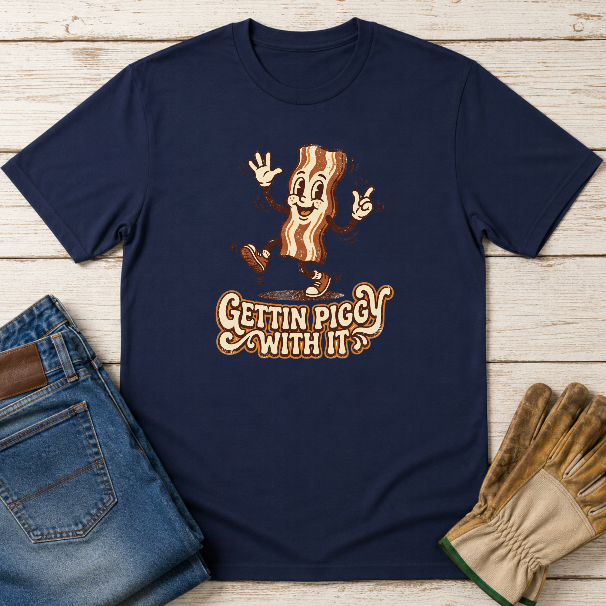 Gettin' Piggy With It T-Shirt