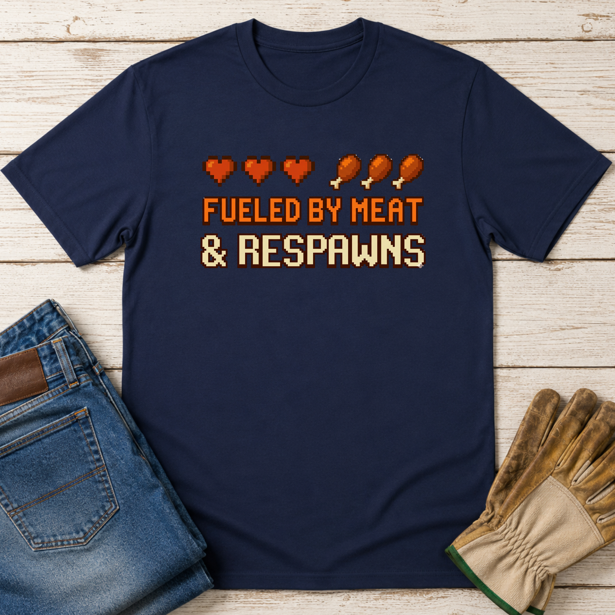 Fueled by Meat & Respawns T-Shirt