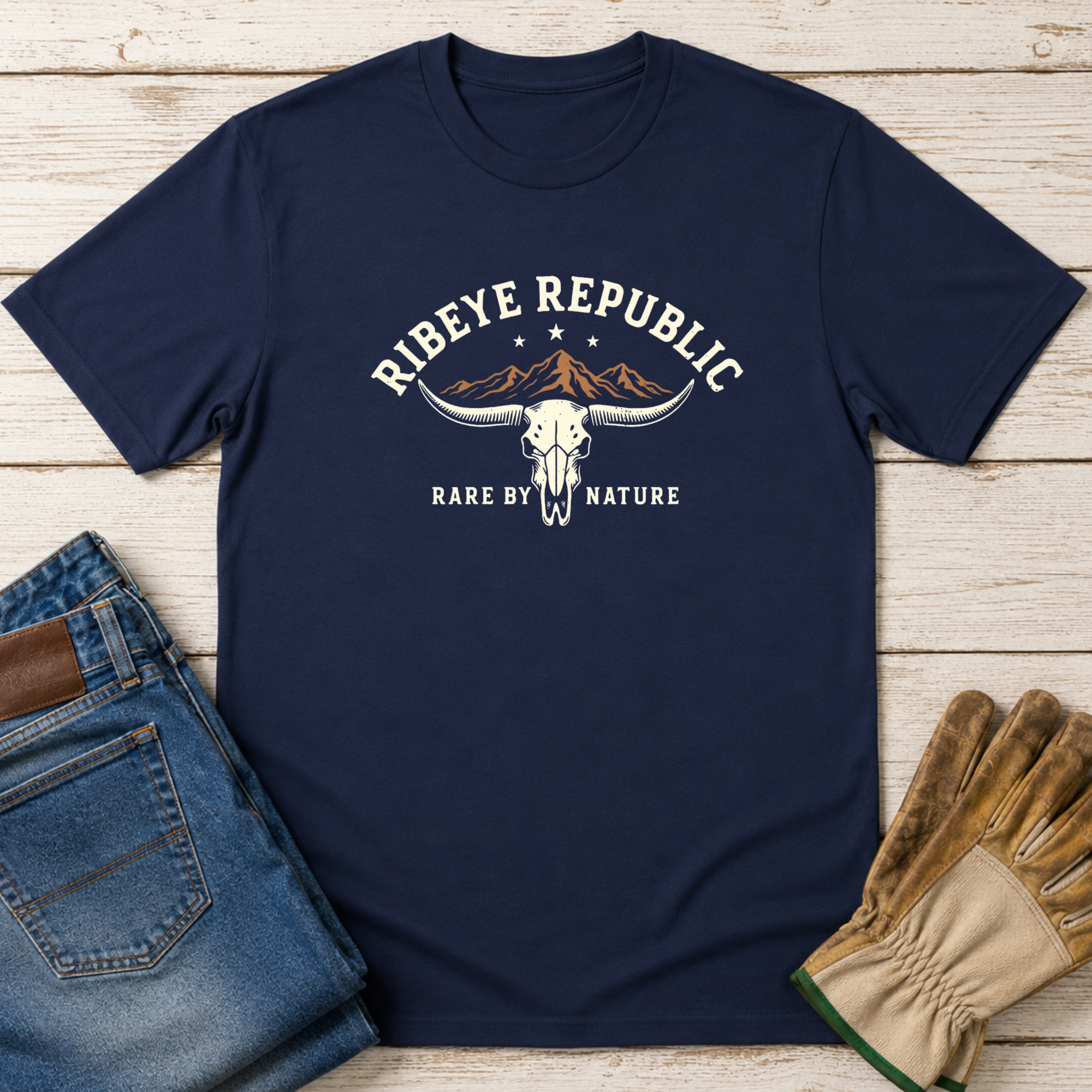Ribeye Republic Logo T-Shirt