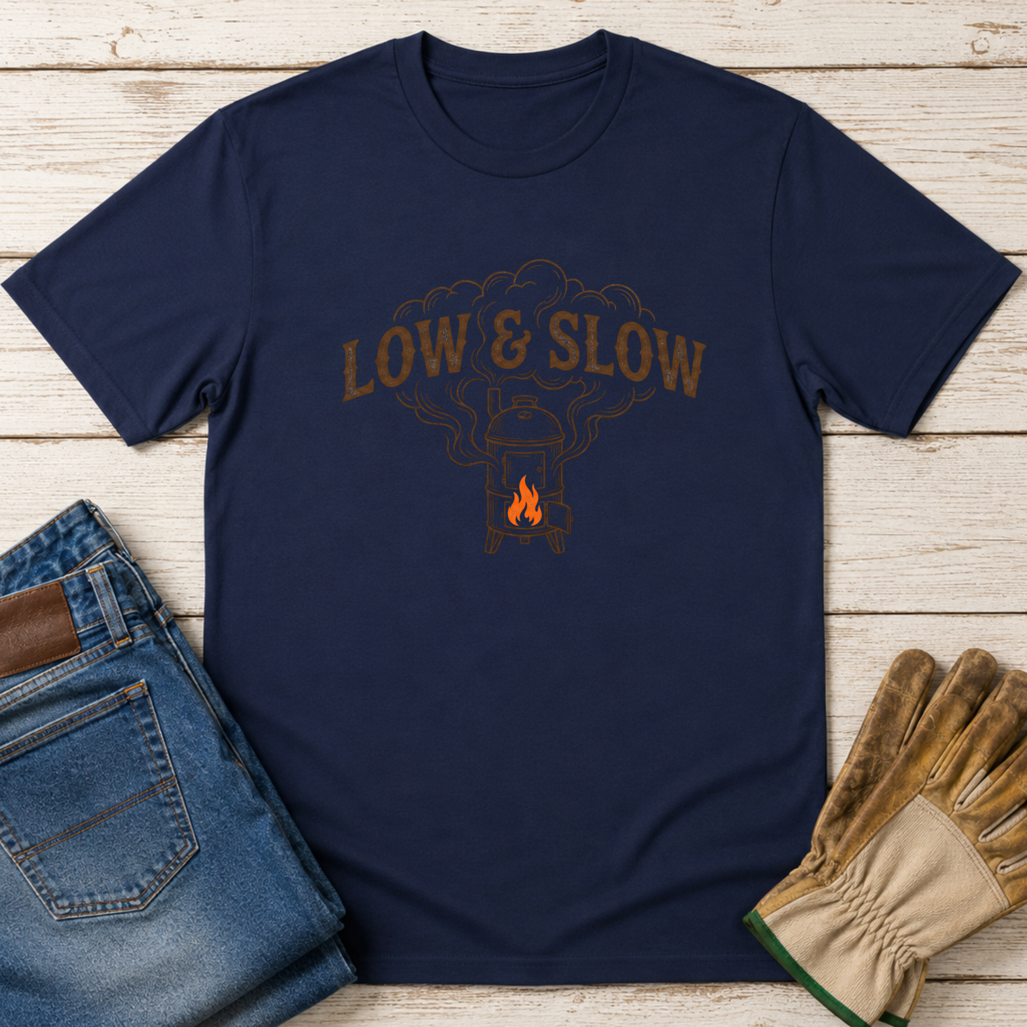 Low & Slow Cooker T-Shirt