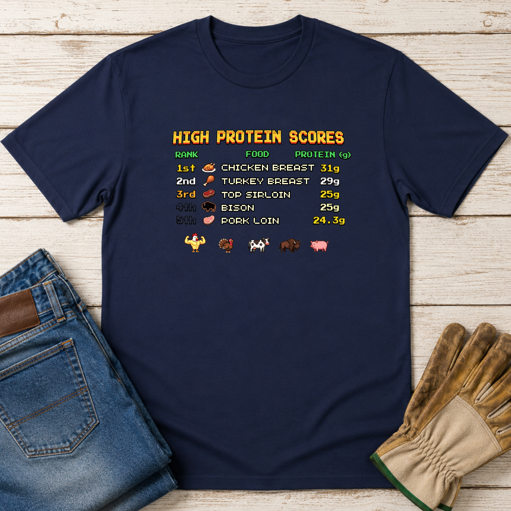 Protein High Scores T-Shirt