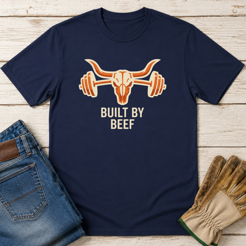 Built by Beef Dark T-Shirt