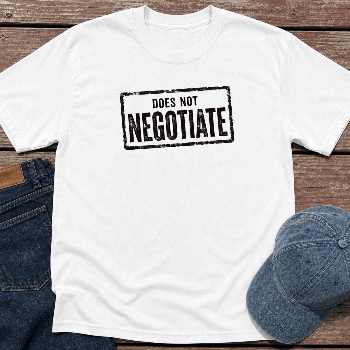 Negotiate T-Shirt - White