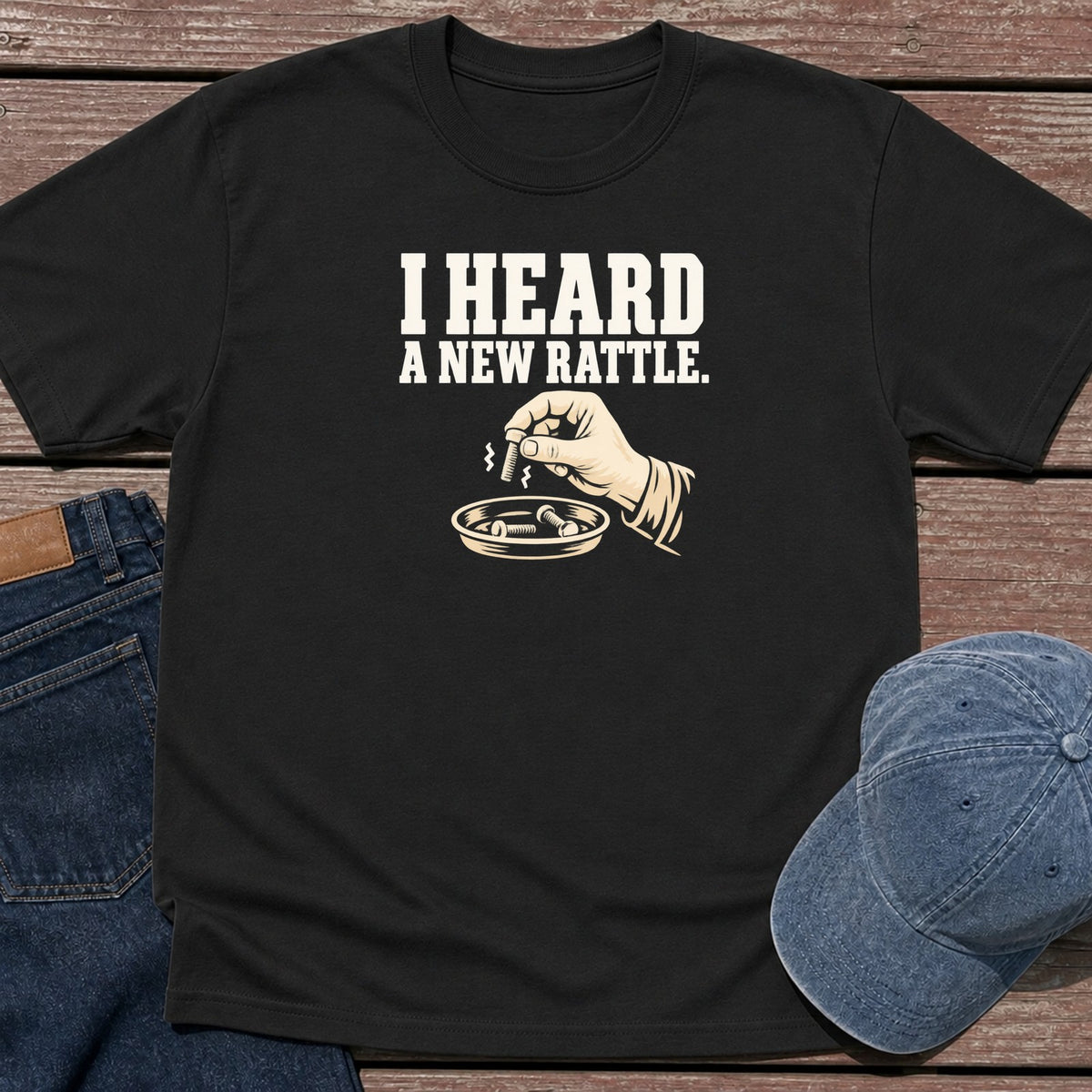 New Rattle T-Shirt - Black