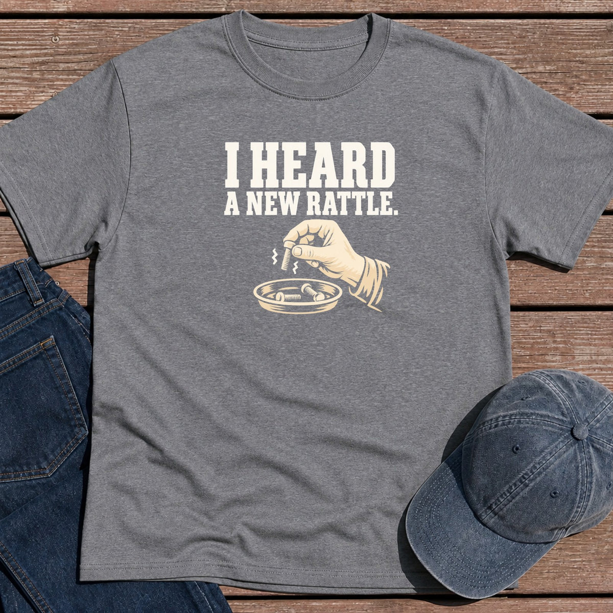 New Rattle T-Shirt - Tweed