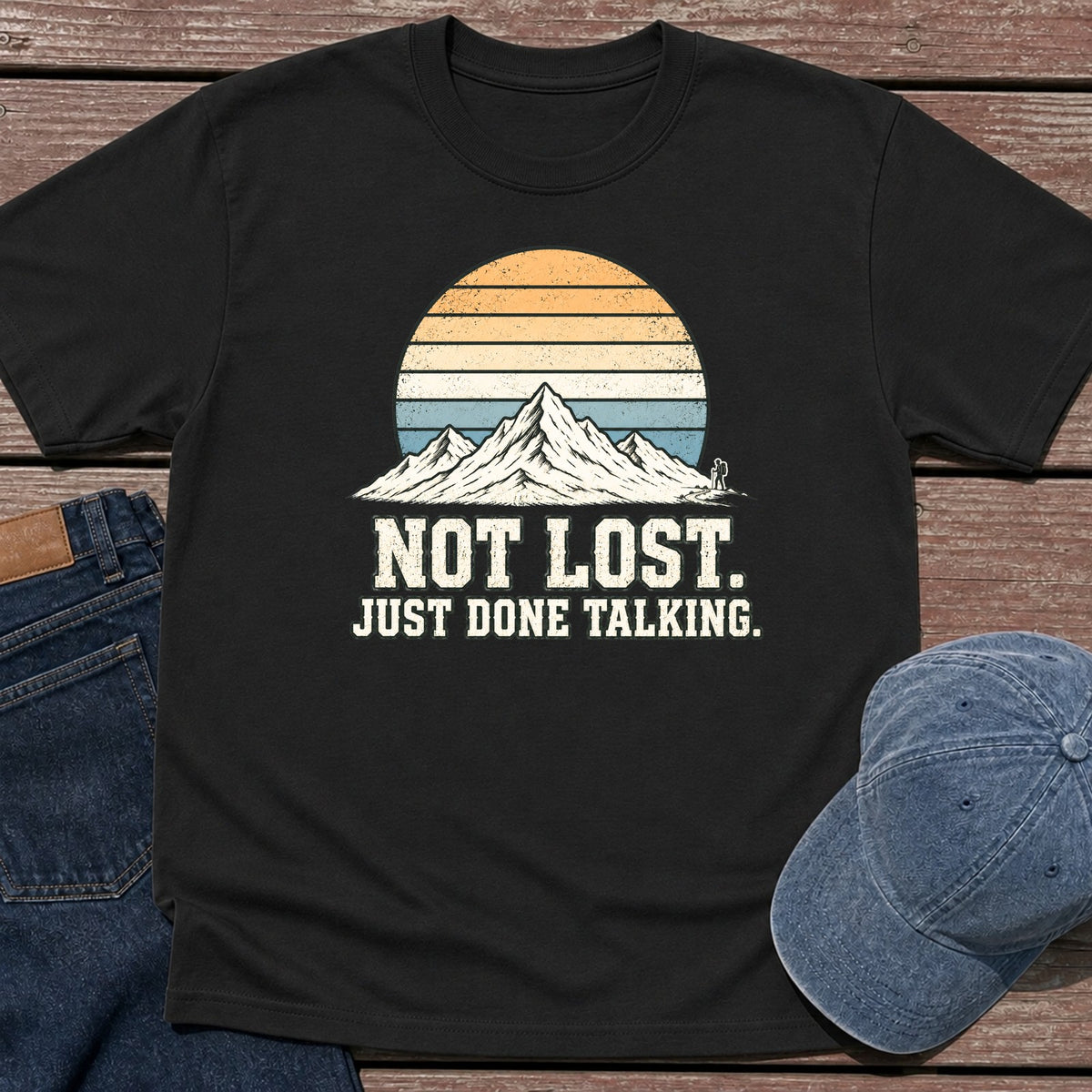 Not Lost T-Shirt - Black