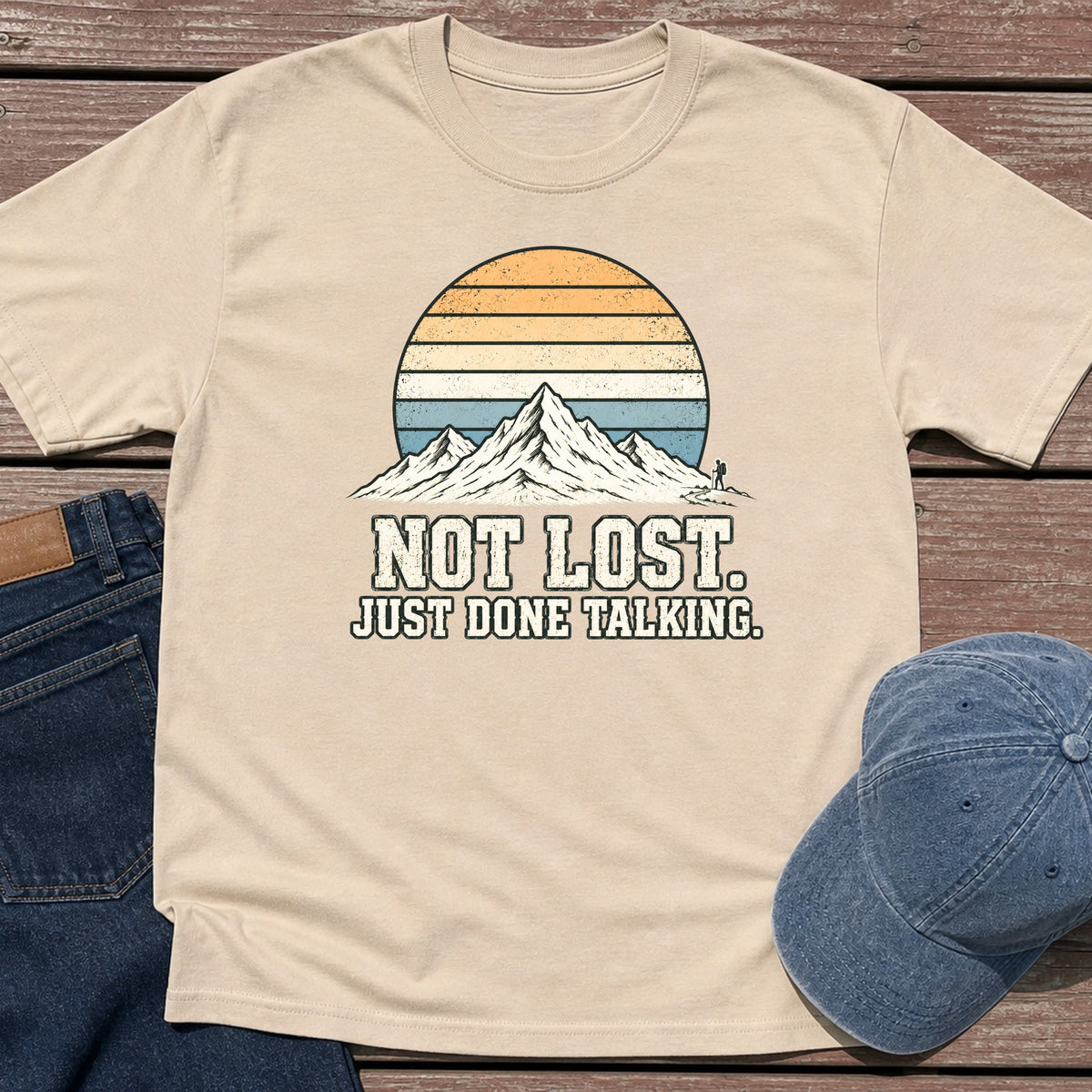 Not Lost T-Shirt - Sand