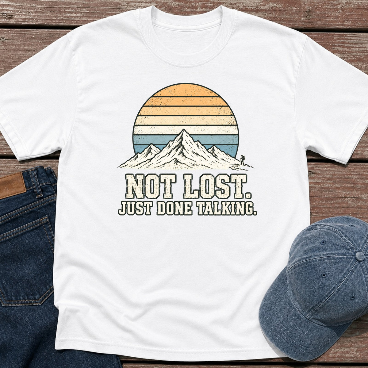 Not Lost T-Shirt - White