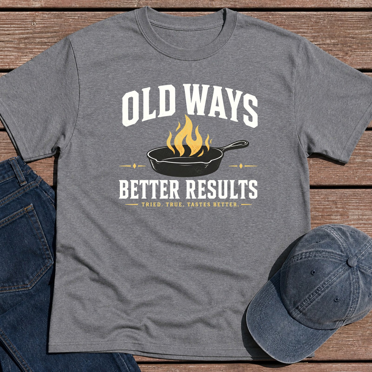 Old Ways T-Shirt - Tweed