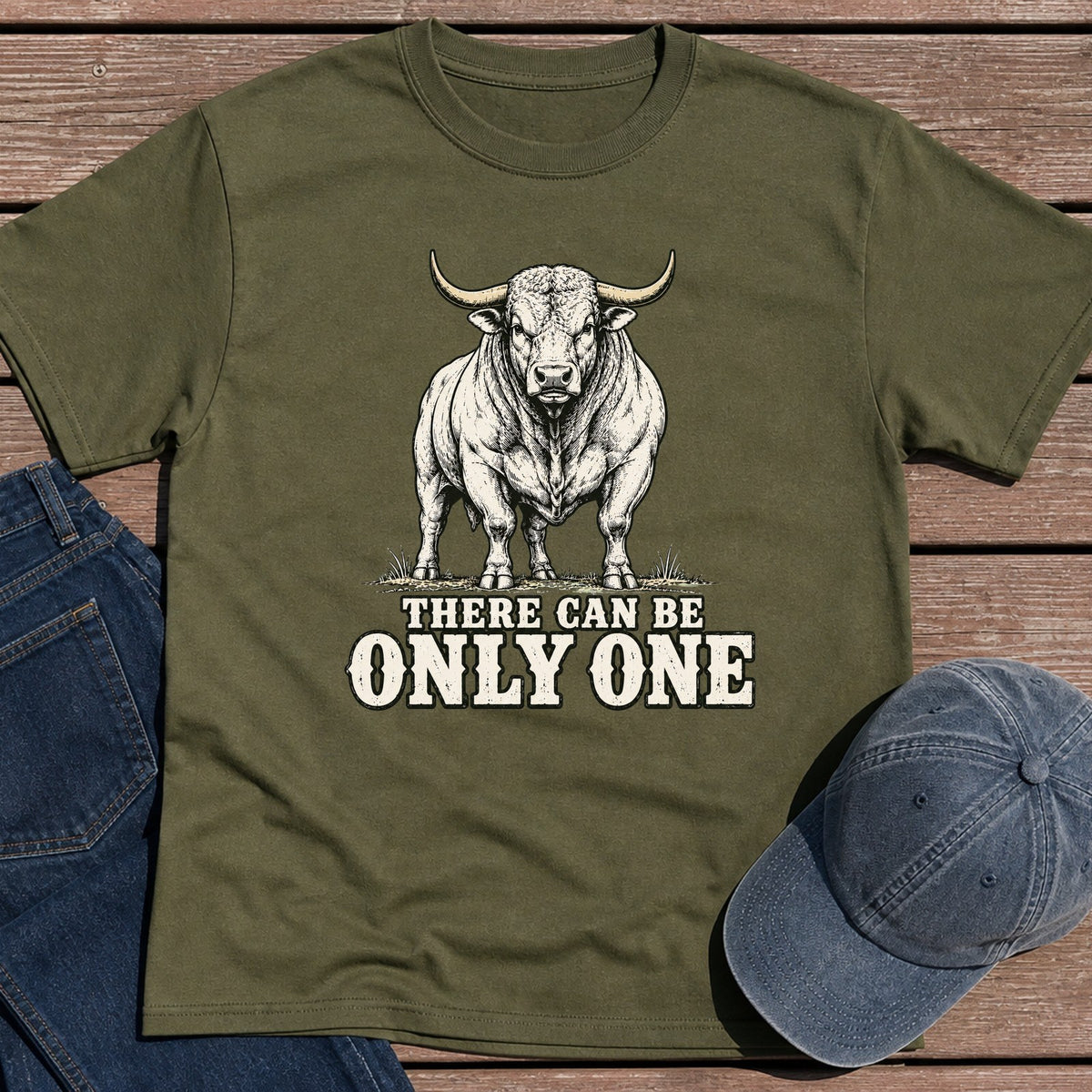 One Sire T-Shirt - Military Green
