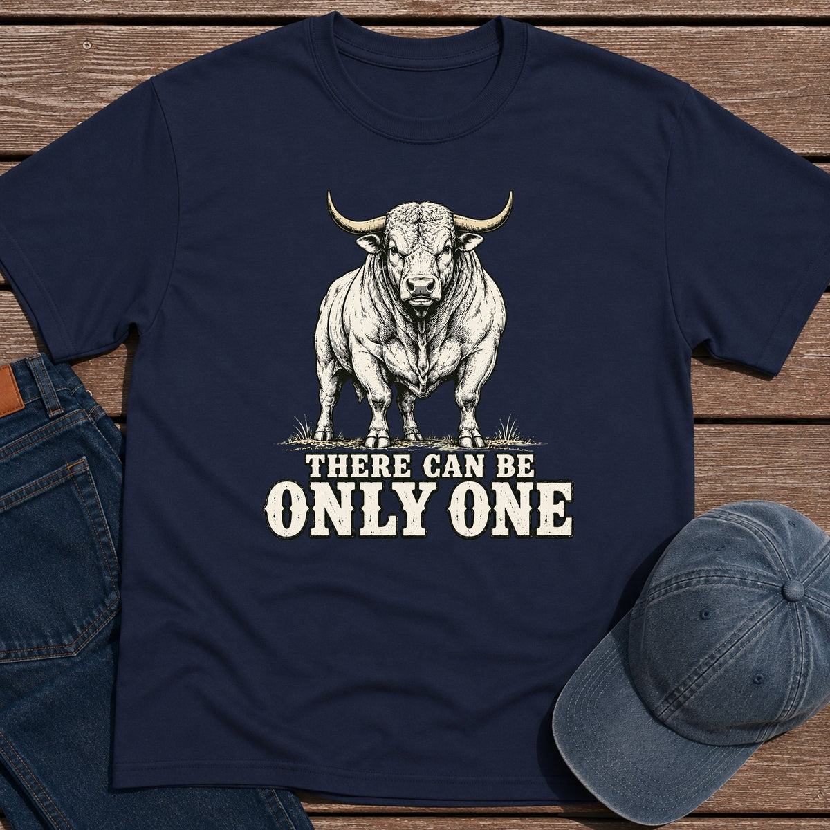 One Sire T-Shirt - Navy
