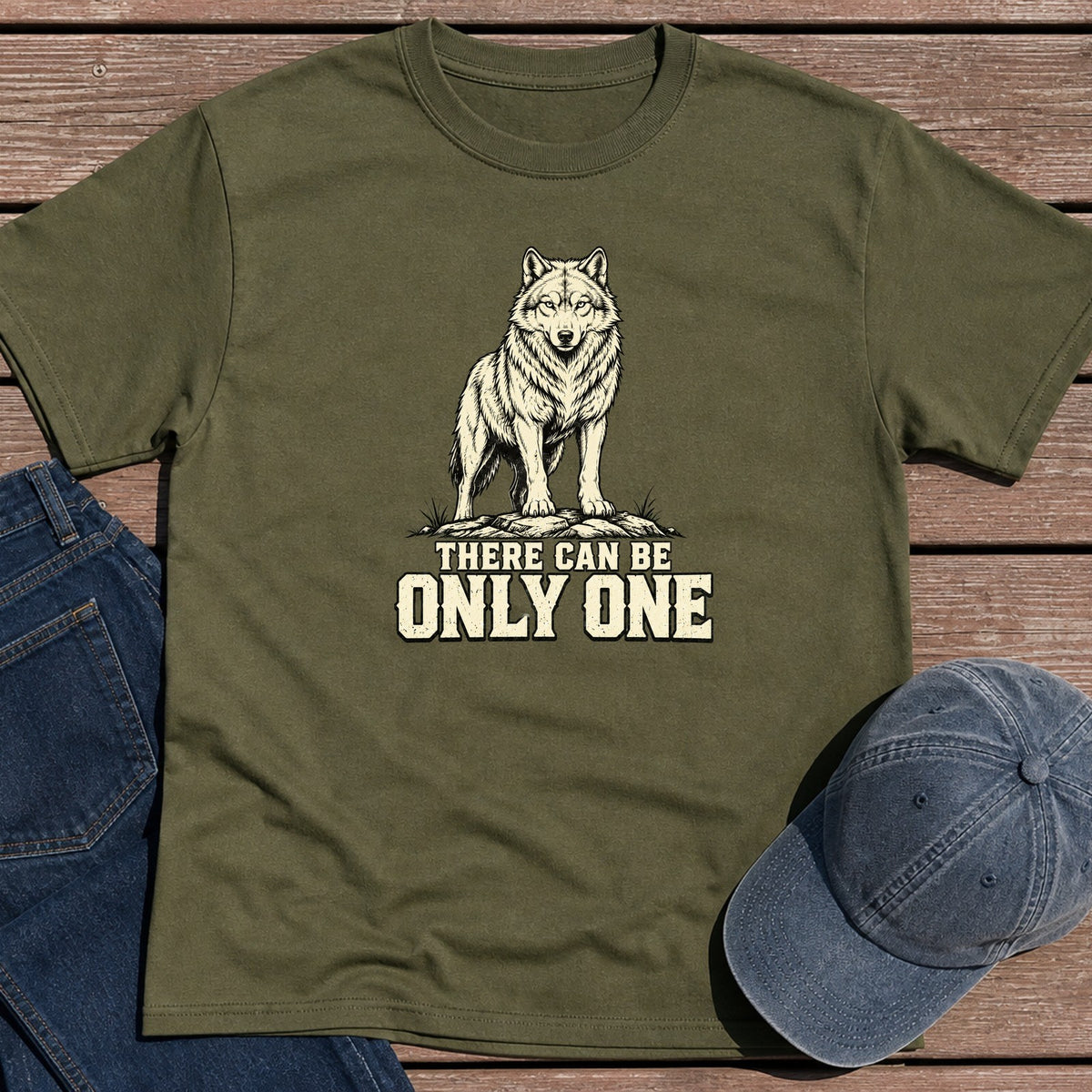 One Alpha T-Shirt - Military Green