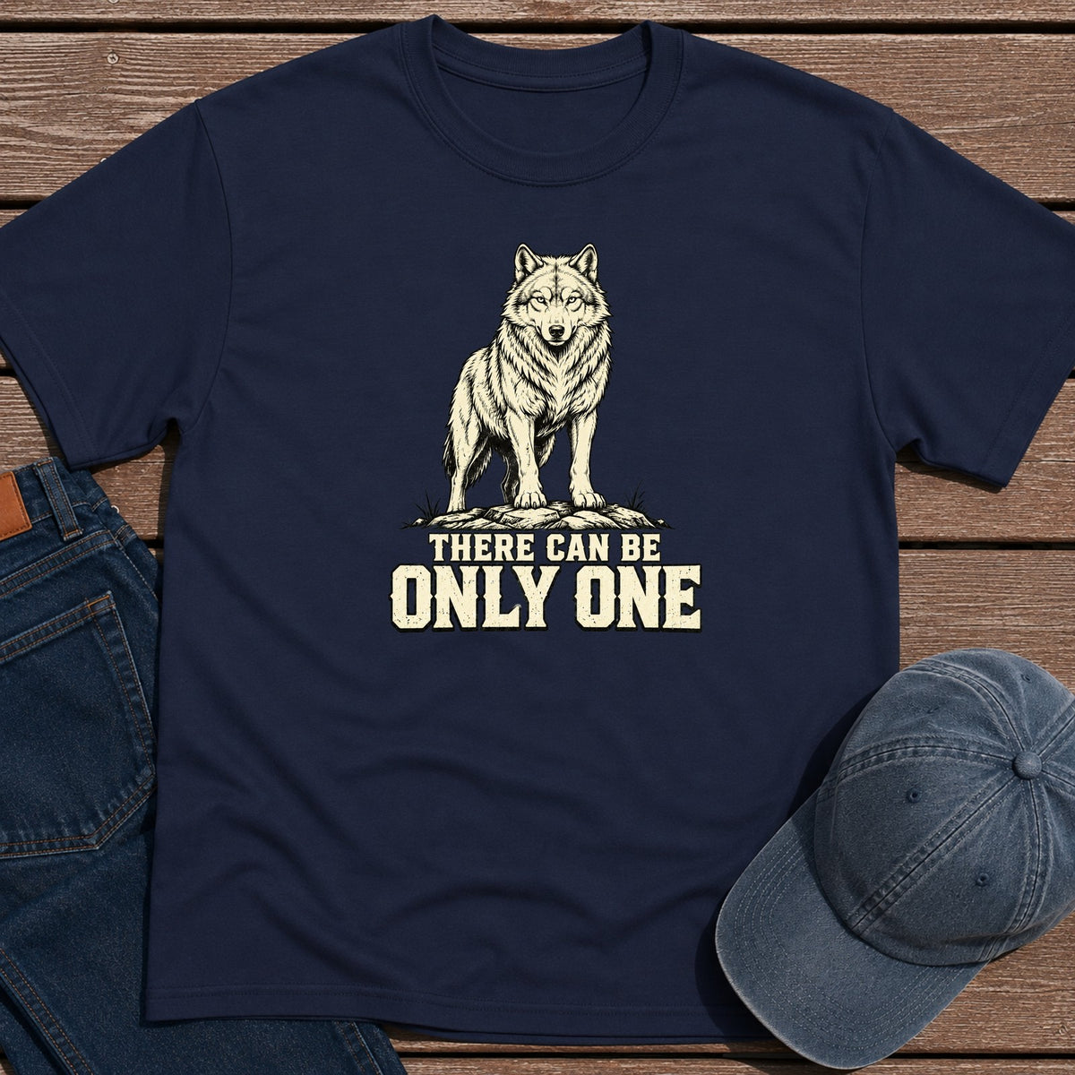 One Alpha T-Shirt - Navy