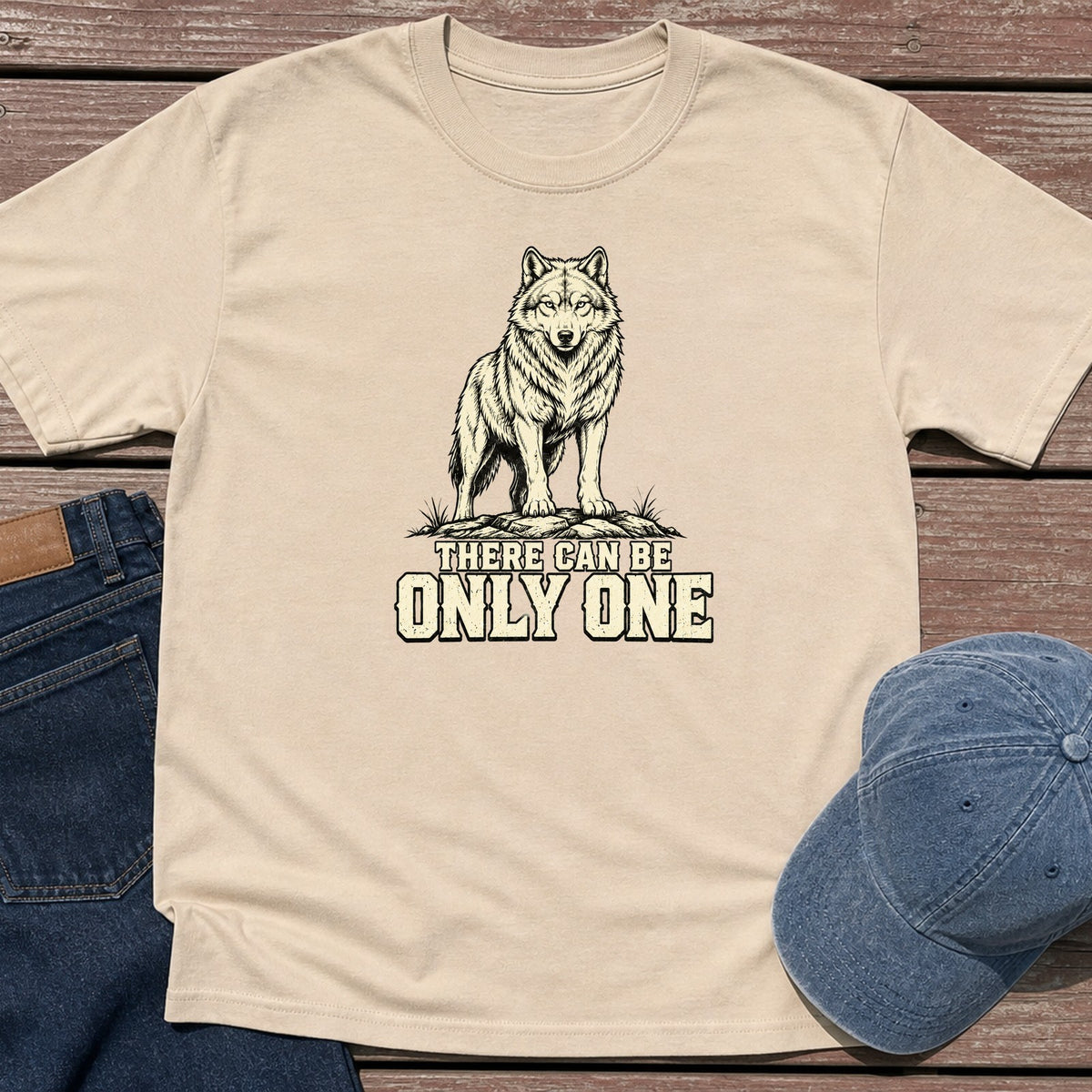 One Alpha T-Shirt - Sand