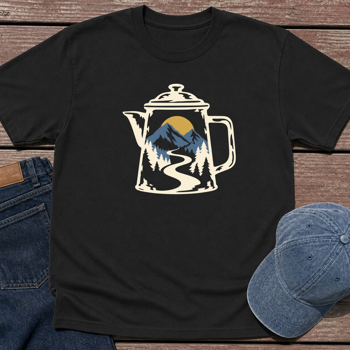 Percolator Trail T-Shirt - Black