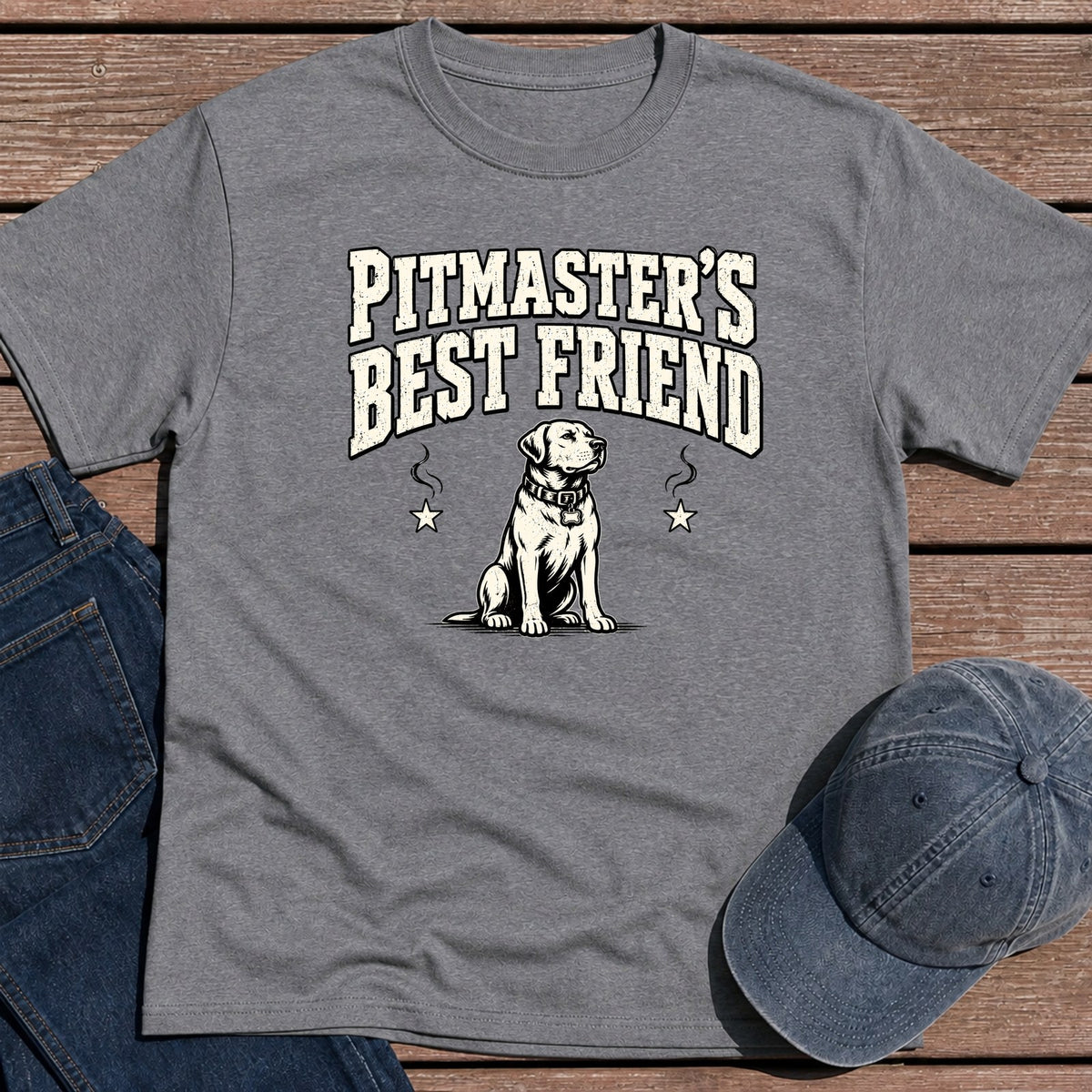 Pitmaster's BFF T-Shirt - Tweed