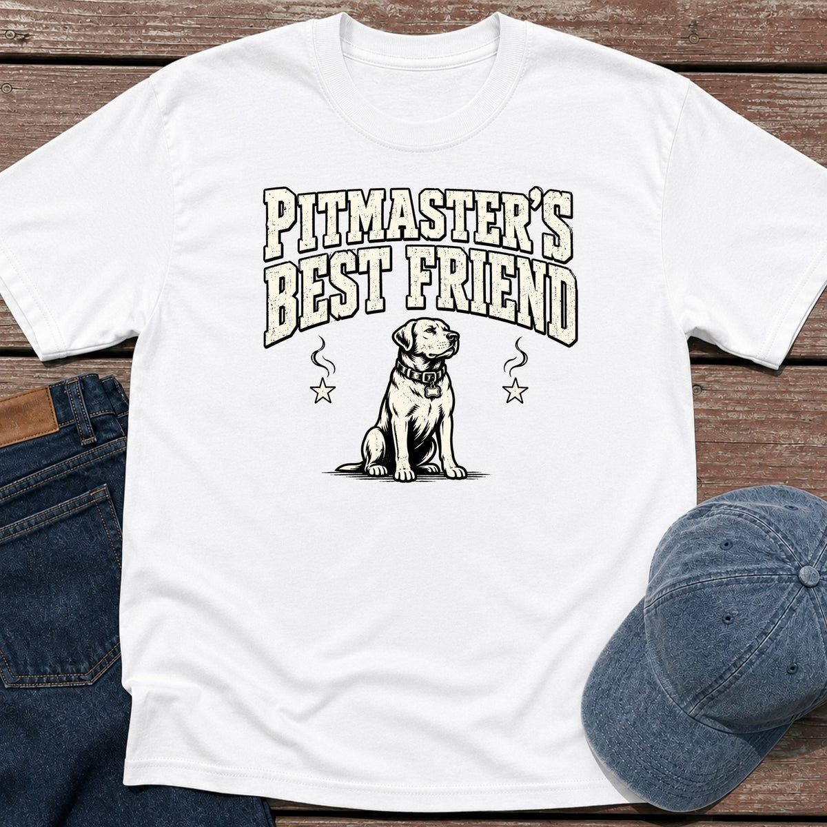 Pitmaster's BFF T-Shirt - White
