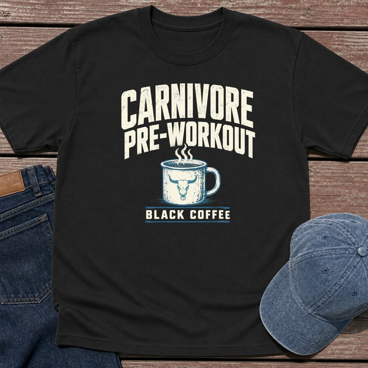 Pre-Workout T-Shirt - Black