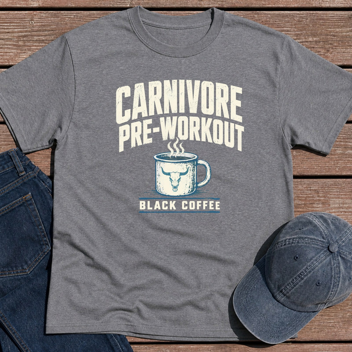 Pre-Workout T-Shirt - Tweed