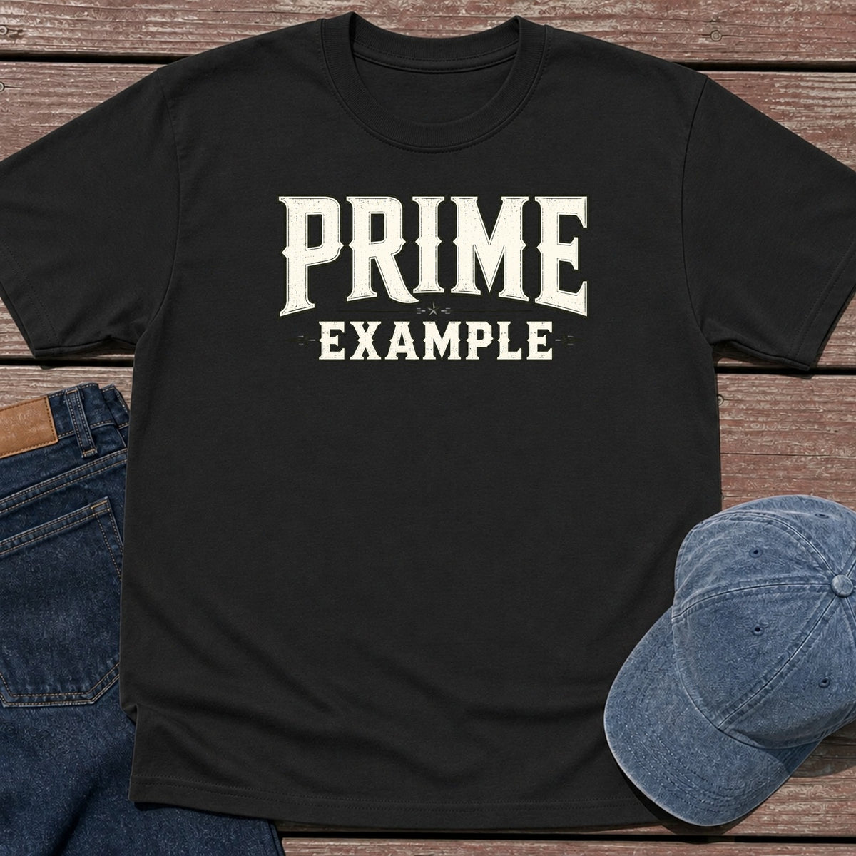 Prime Example T-Shirt - Black