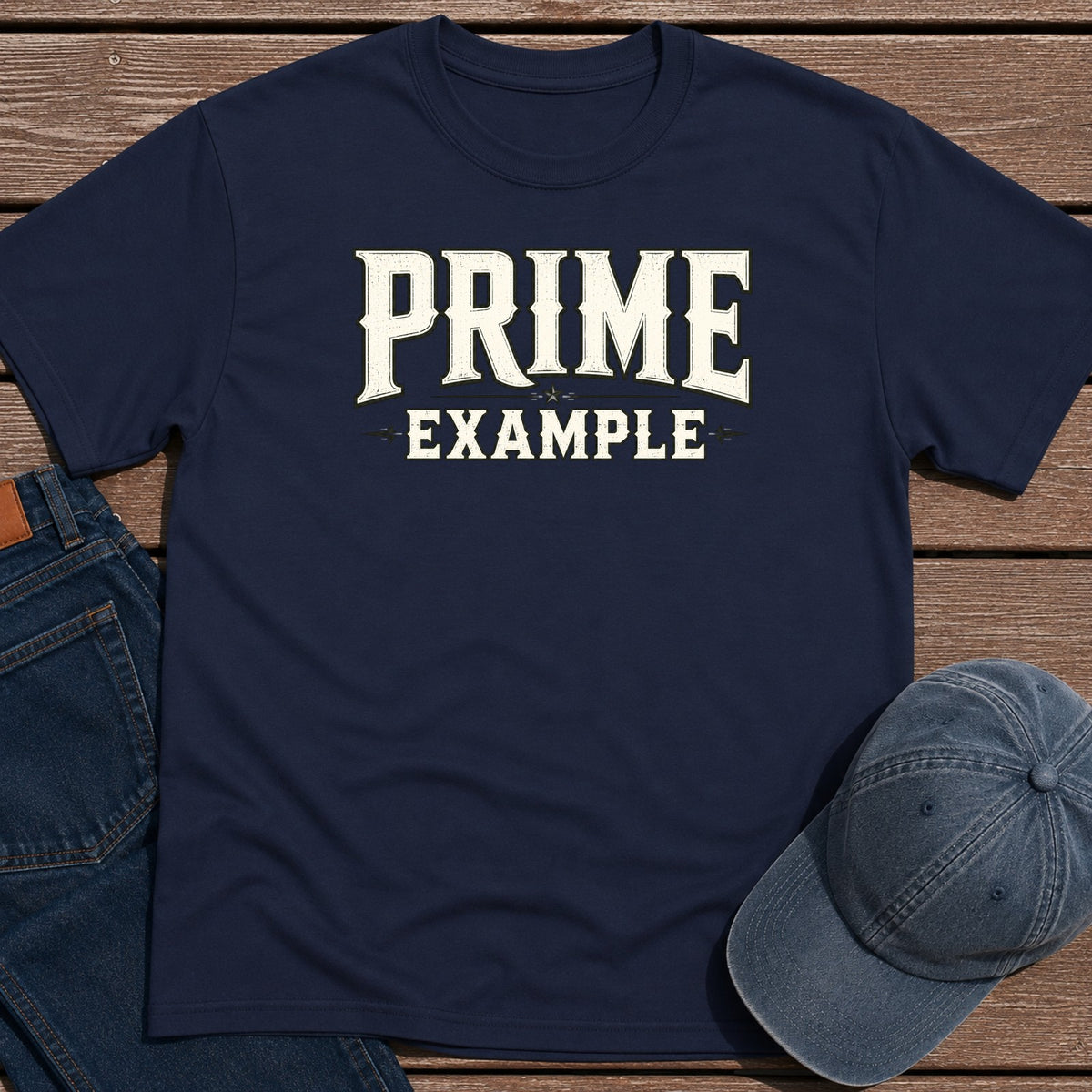 Prime Example T-Shirt - Navy