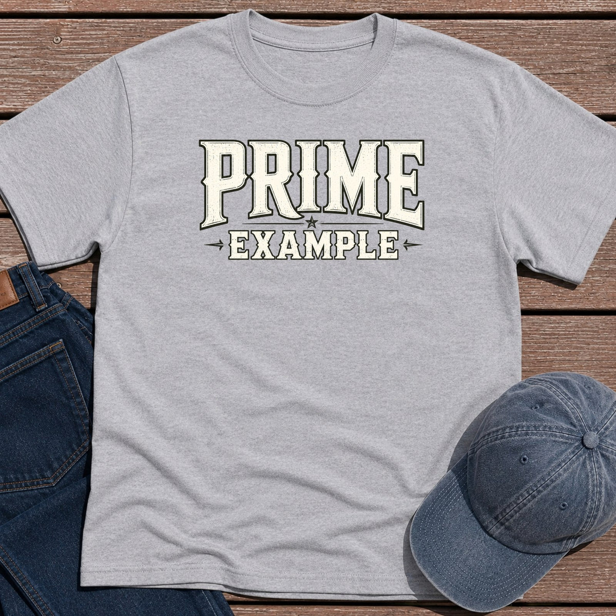 Prime Example T-Shirt - Sport Grey