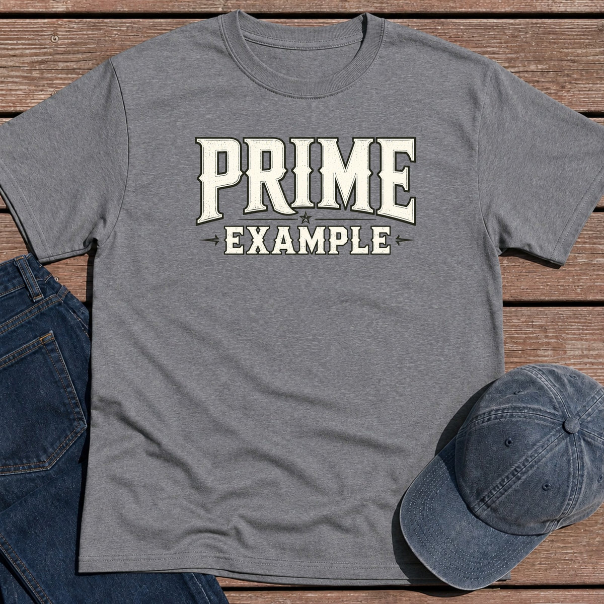 Prime Example T-Shirt - Tweed