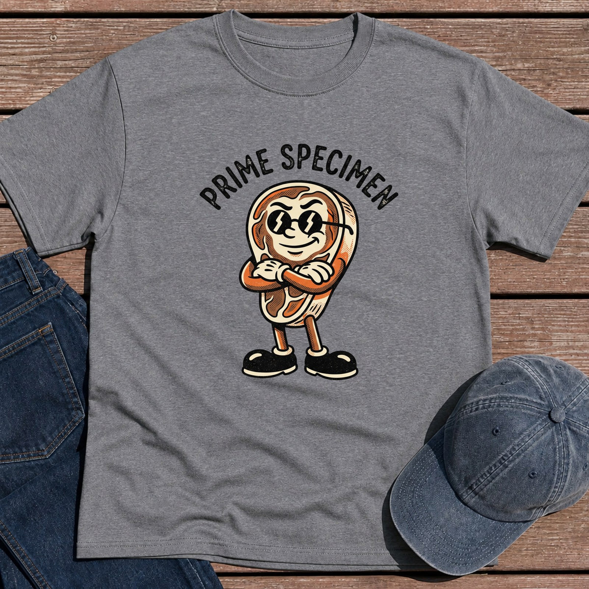 Prime Specimen T-Shirt - Tweed