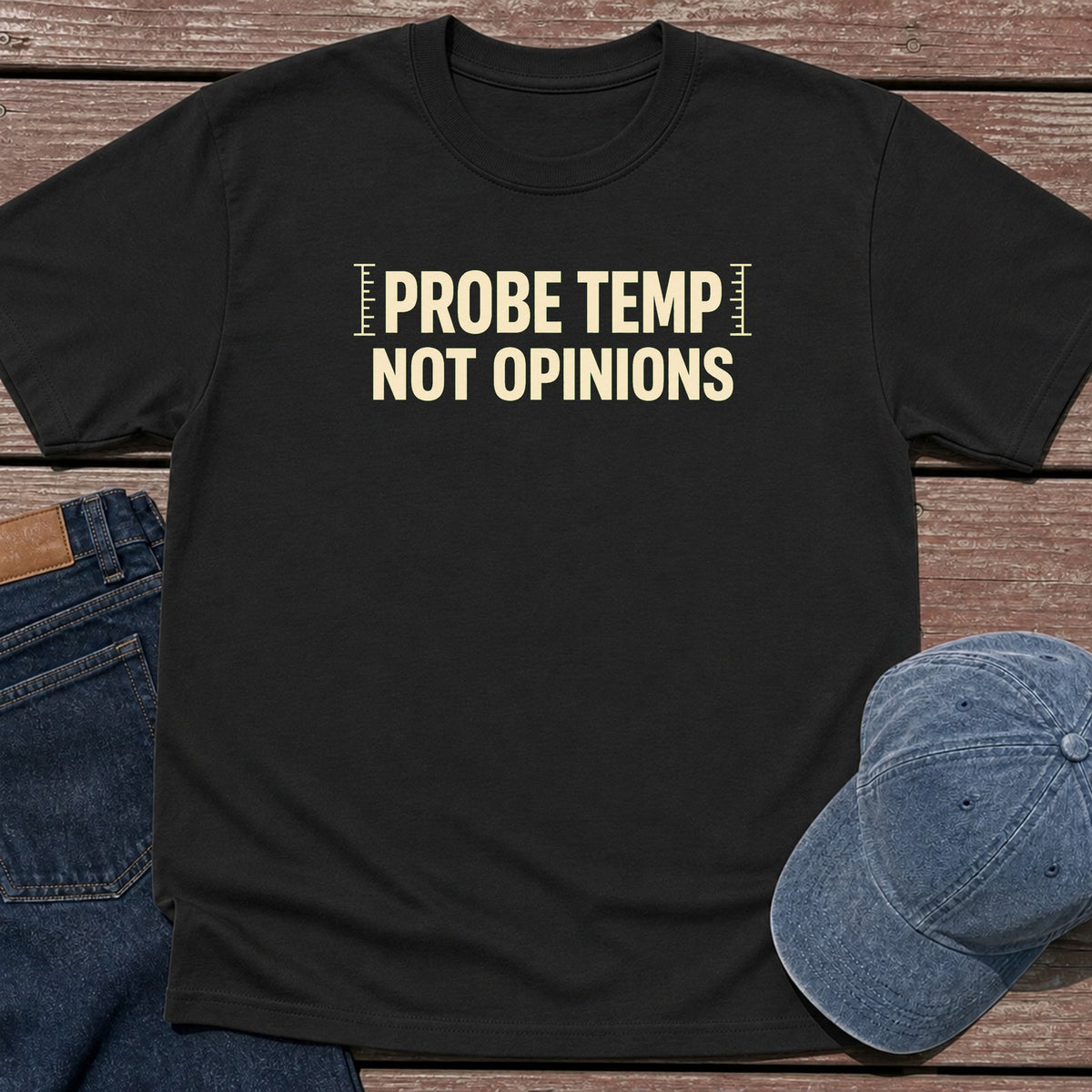 Probe Temp T-Shirt - Black