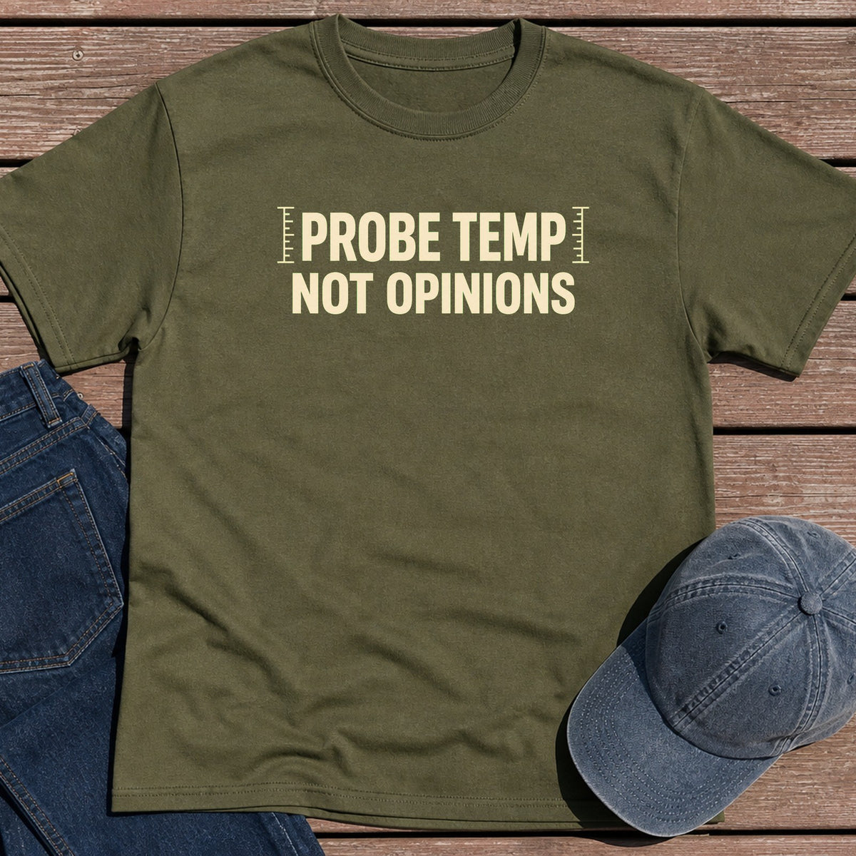 Probe Temp T-Shirt - Military Green