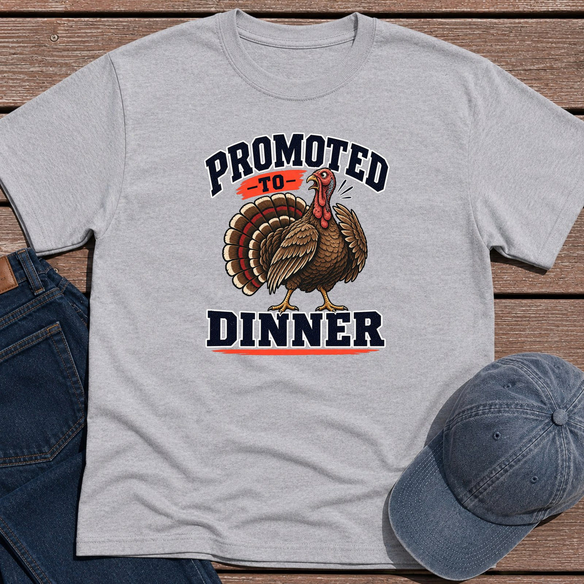 Promoted T-Shirt - Sport Grey