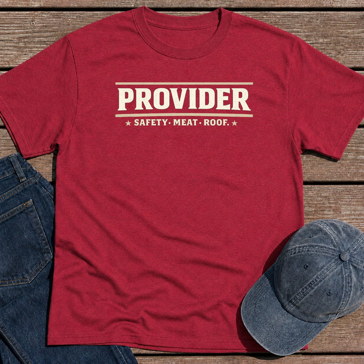 Provider T-Shirt - Antique Cherry Red