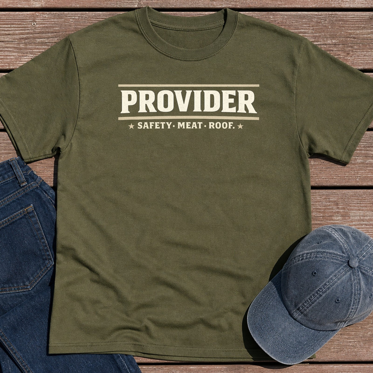 Provider T-Shirt - Military Green