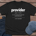 Provider def. T-Shirt - Black
