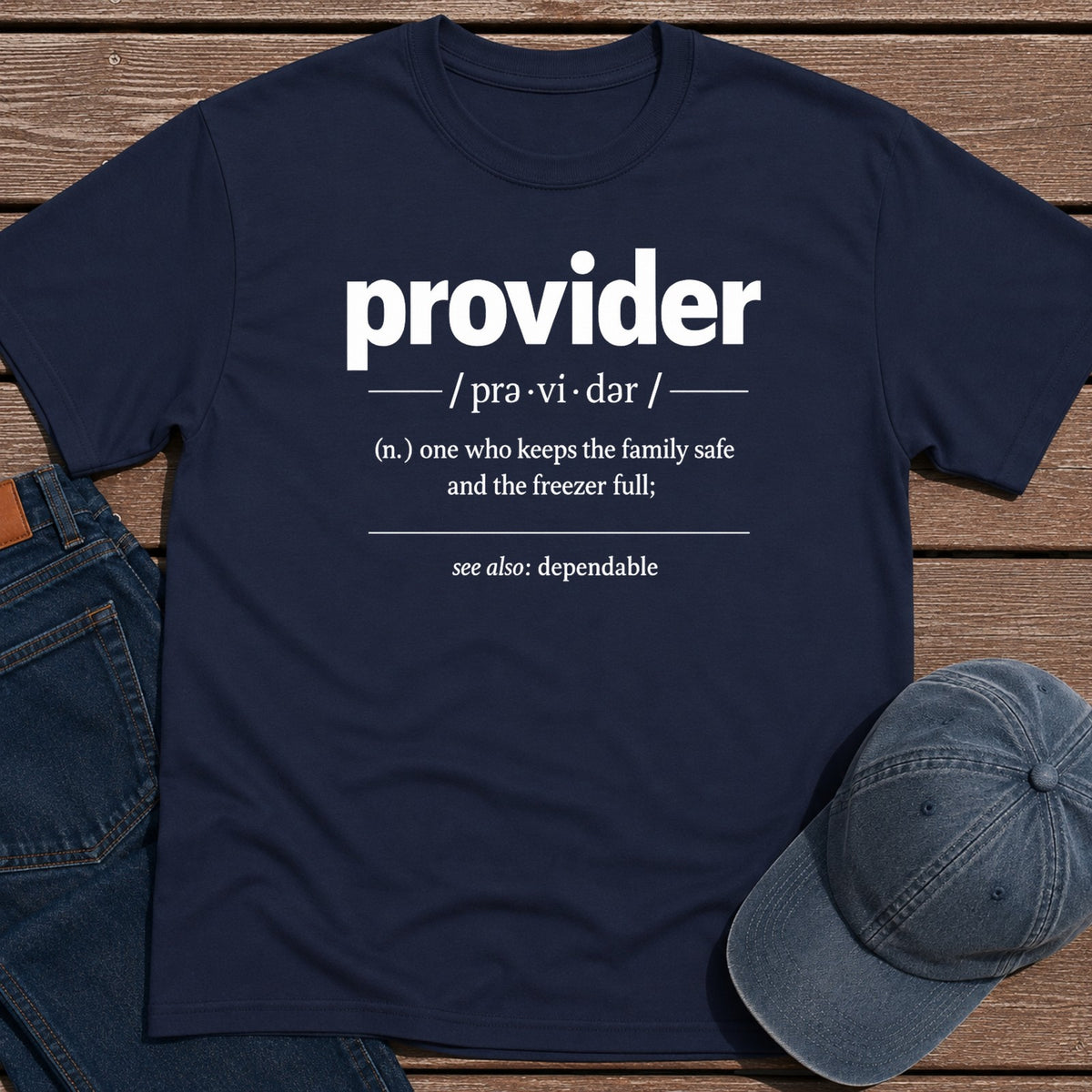 Provider def. T-Shirt - Navy