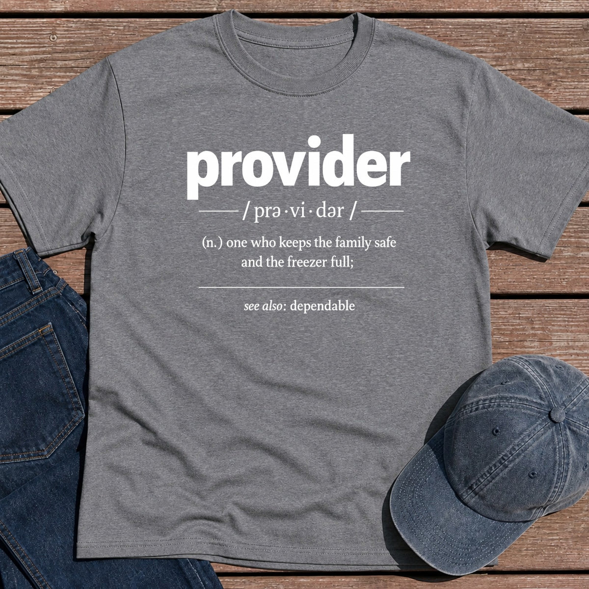 Provider def. T-Shirt - Tweed