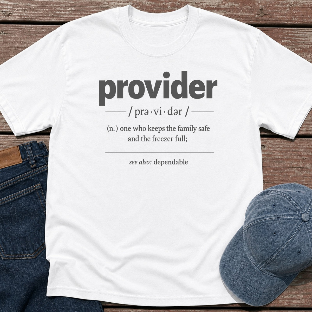 Provider def. T-Shirt - White
