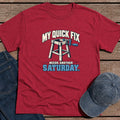 Quick Fix Needs T-Shirt - Antique Cherry Red