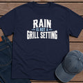 Rain Setting T-Shirt - Navy