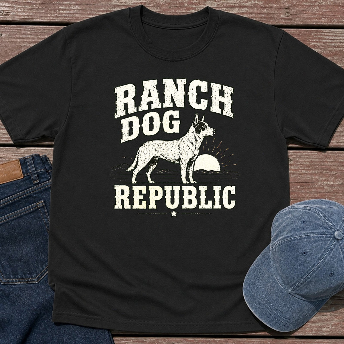 Ranch Dog T-Shirt - Black