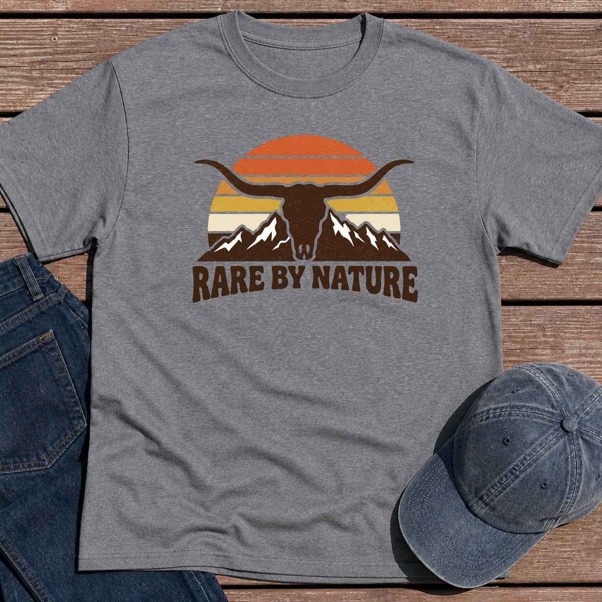 Rare by Nature T-Shirt - Tweed