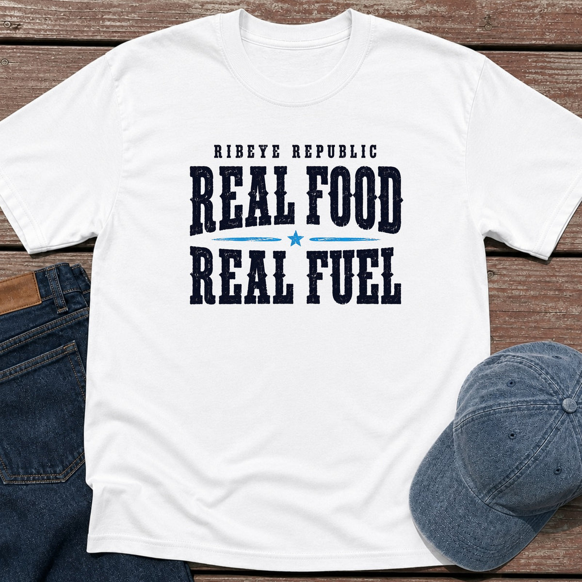 Real Fuel T-Shirt - White
