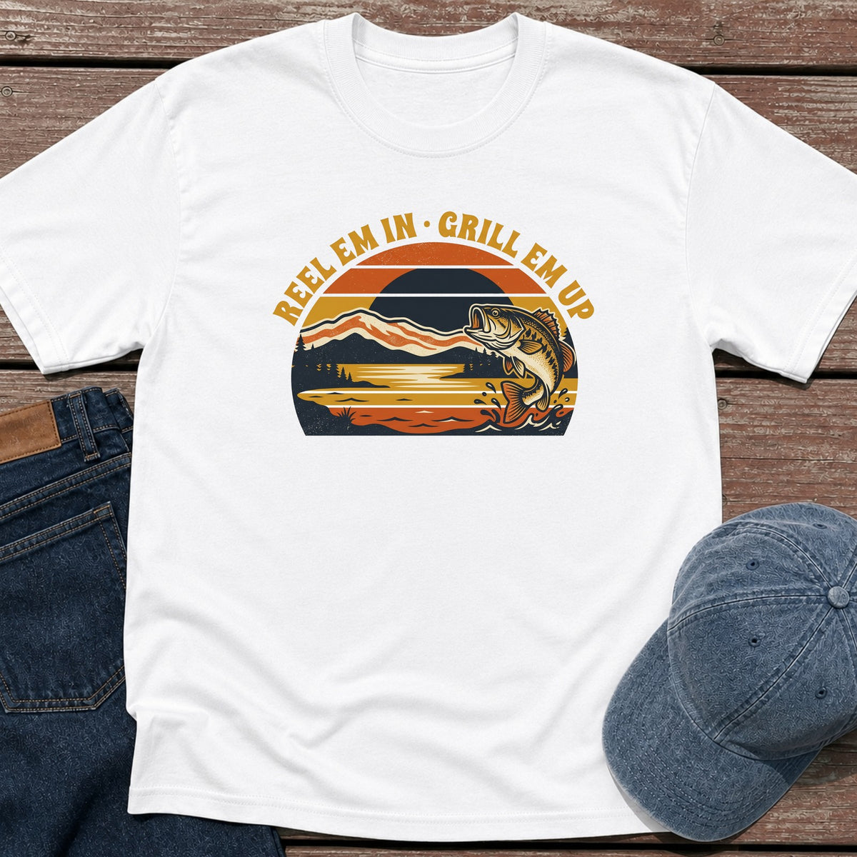 Reel & Grill T-Shirt - White