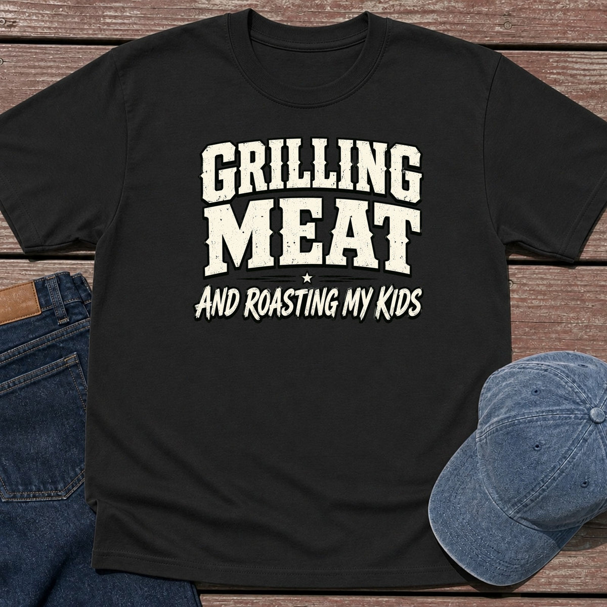 Roasting T-Shirt - Black