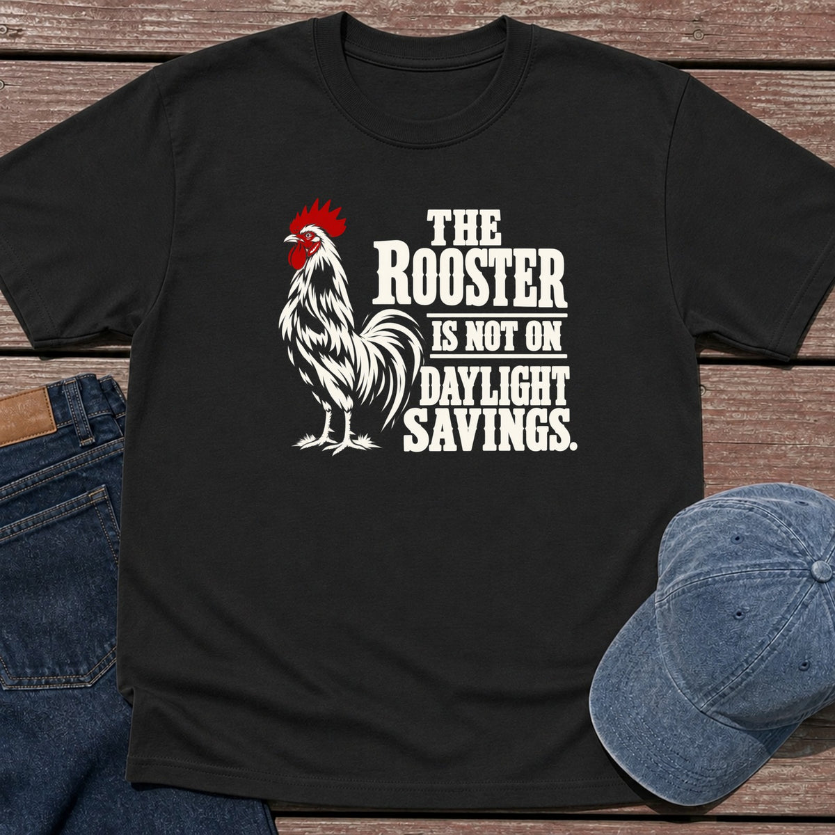 Rooster DST T-Shirt - Black