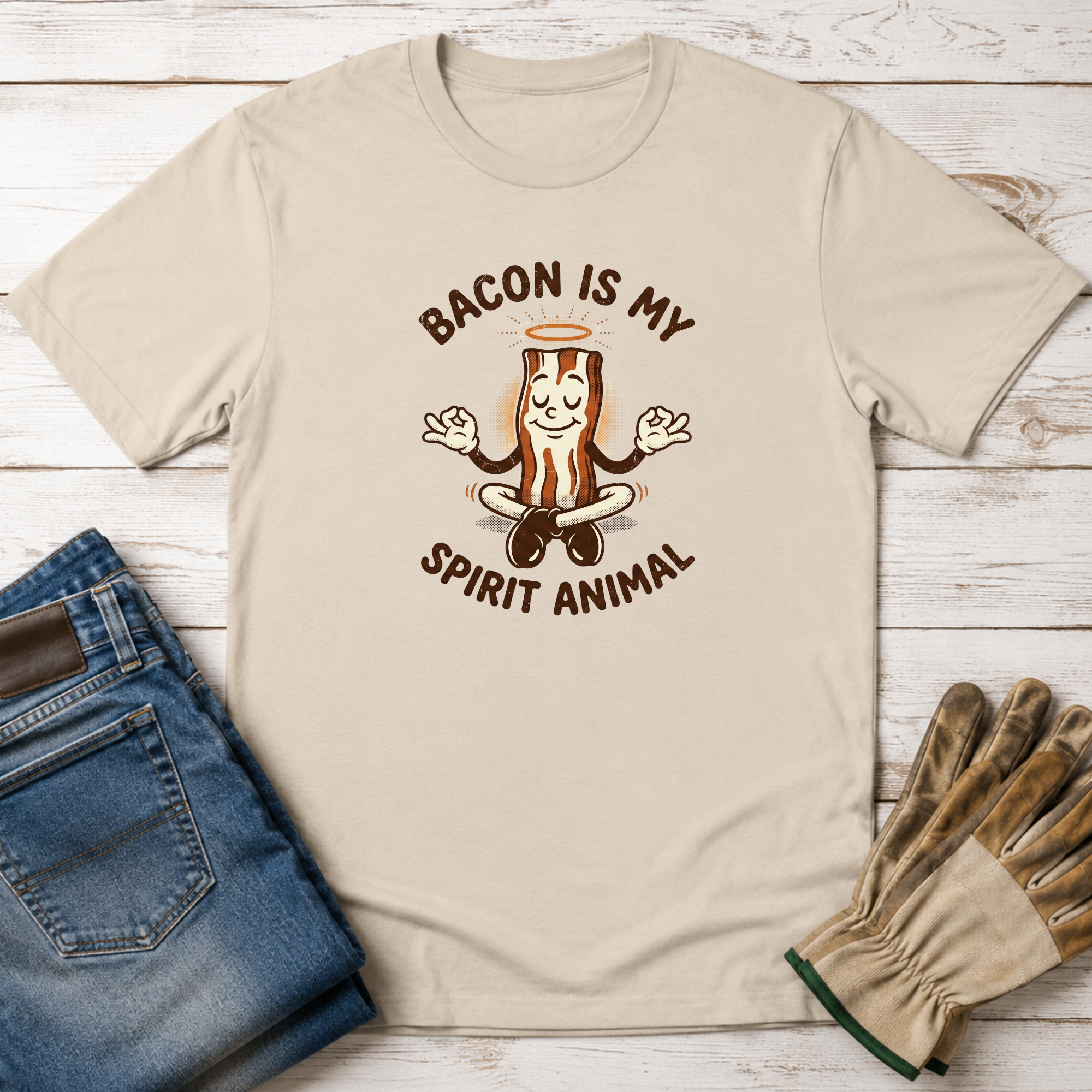 Bacon Spirit Animal T-Shirt