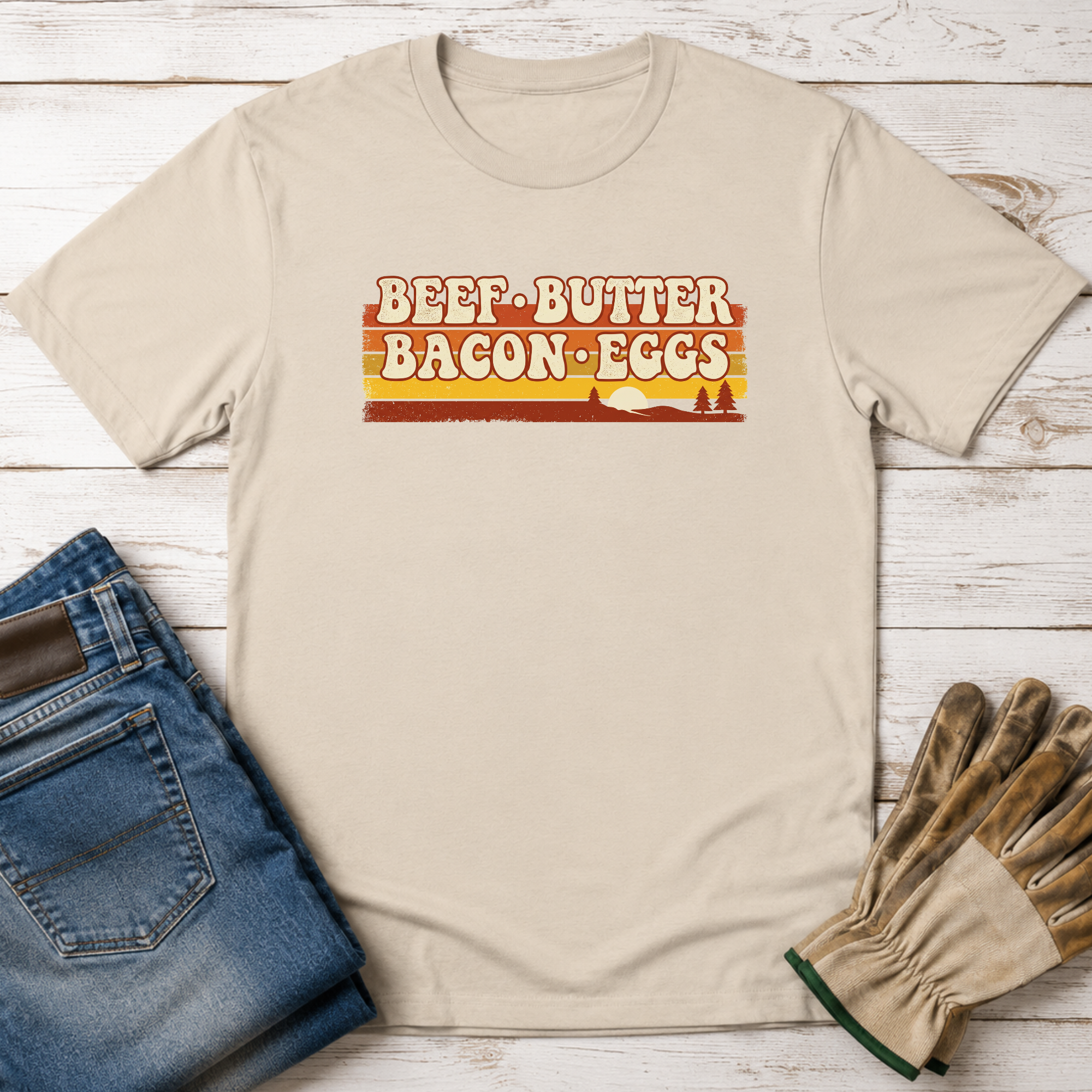 Beef Butter Bacon & Eggs T-Shirt