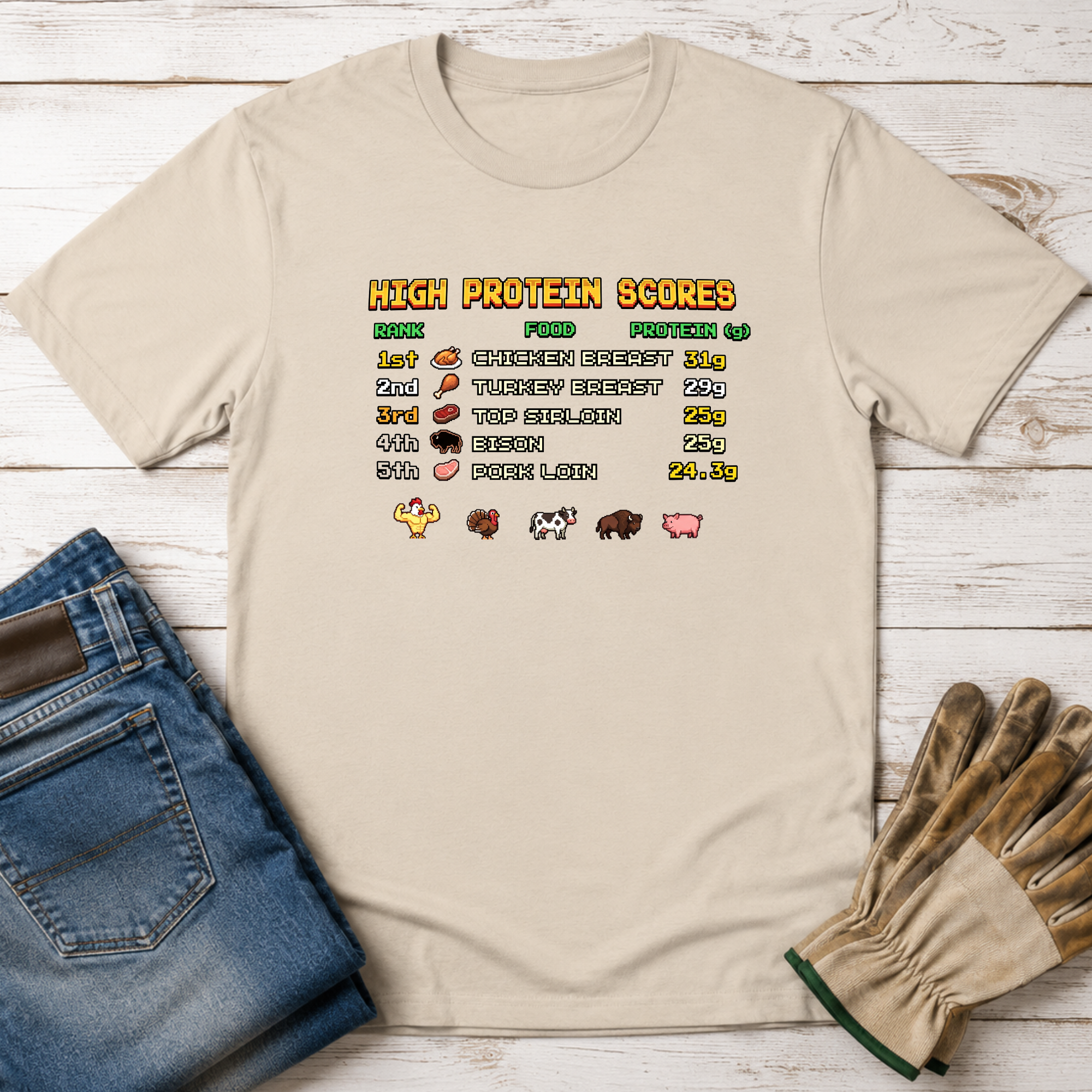Protein High Scores T-Shirt