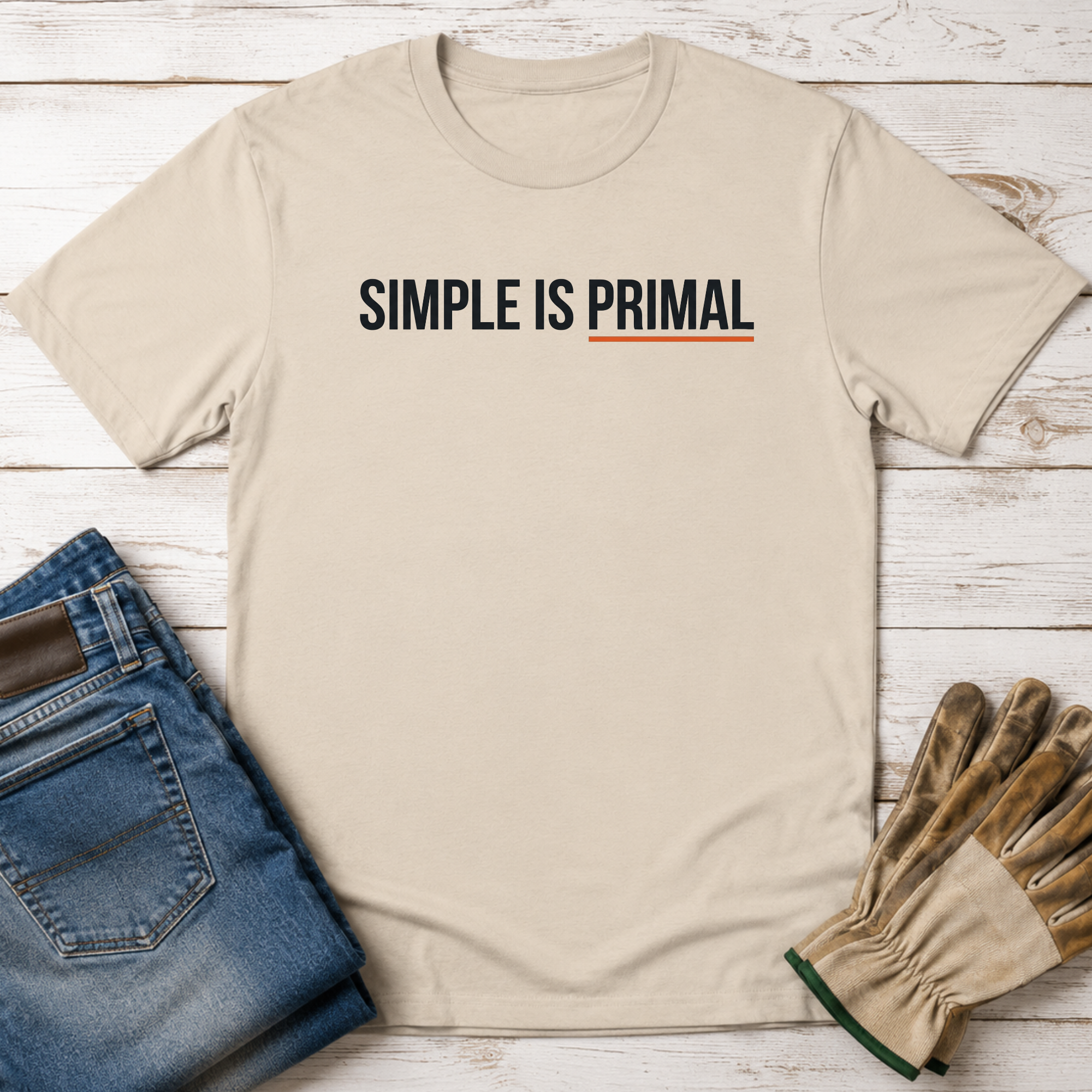 Simple is Primal T-Shirt
