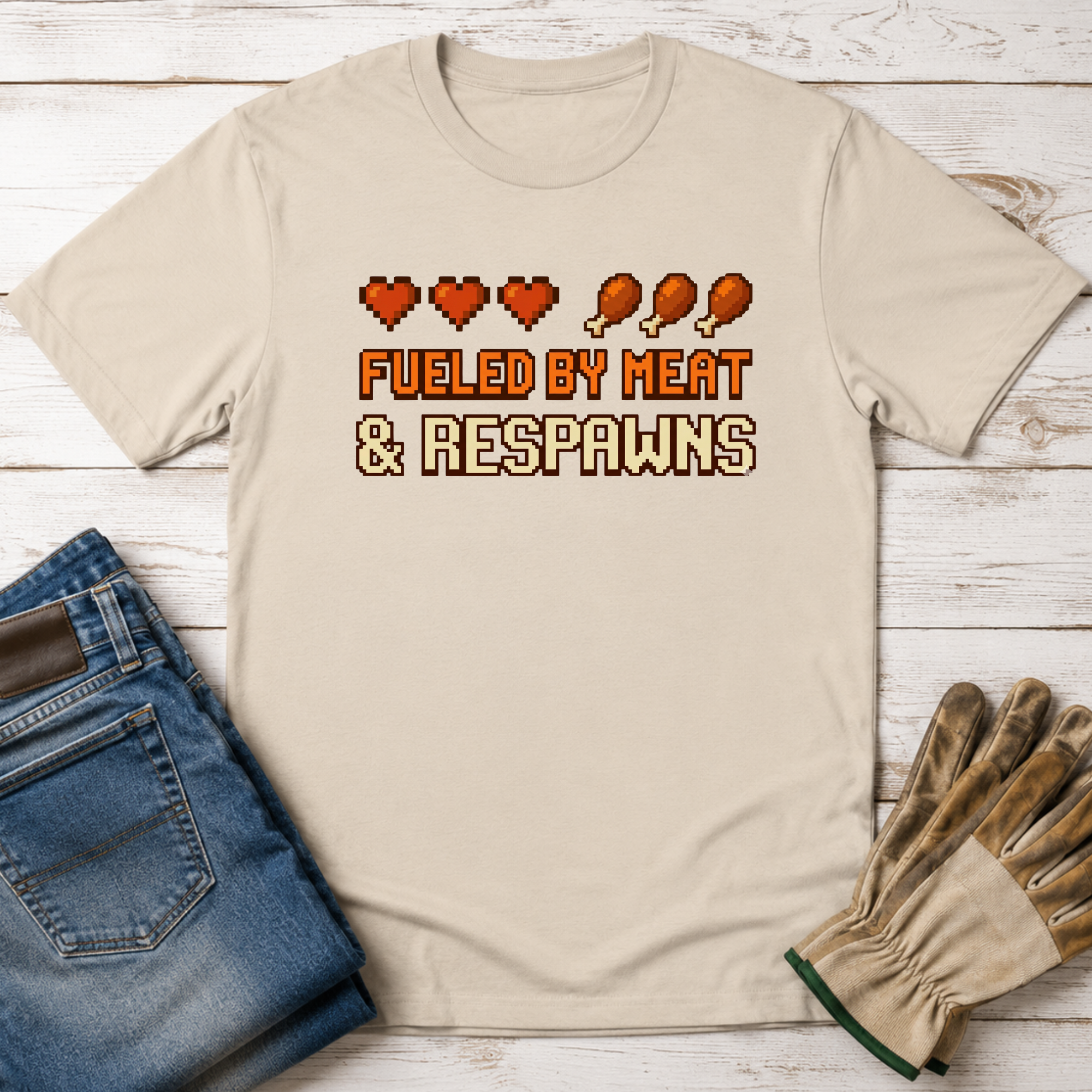 Fueled by Meat & Respawns T-Shirt